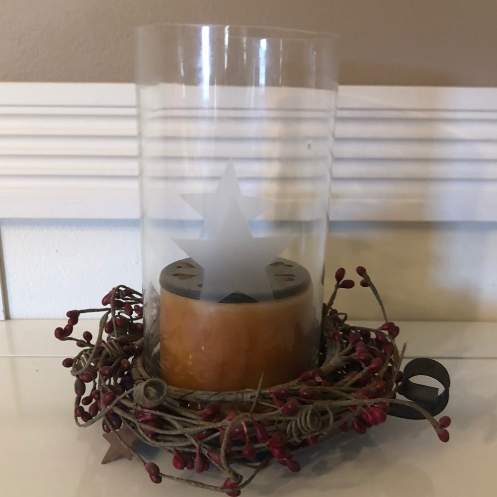 Rustic Candle